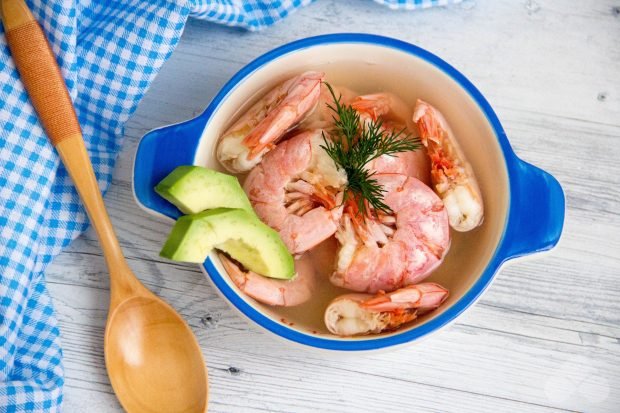Shrimp broth – a simple and delicious recipe with photos (step by step)