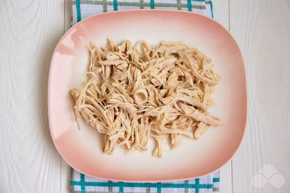 Dietary chicken soup: photo of recipe preparation, step 1