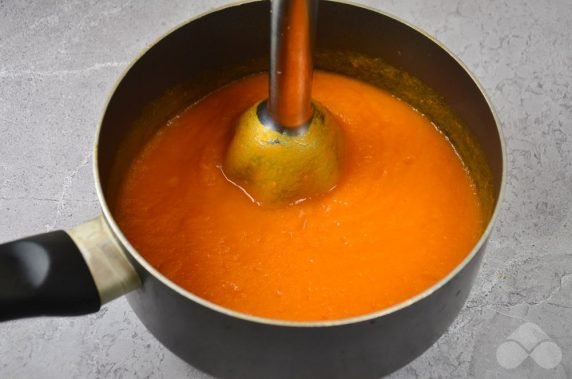 Carrot and apple puree soup: photo of recipe preparation, step 2