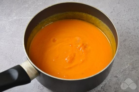 Carrot and apple puree soup: photo of recipe preparation, step 3