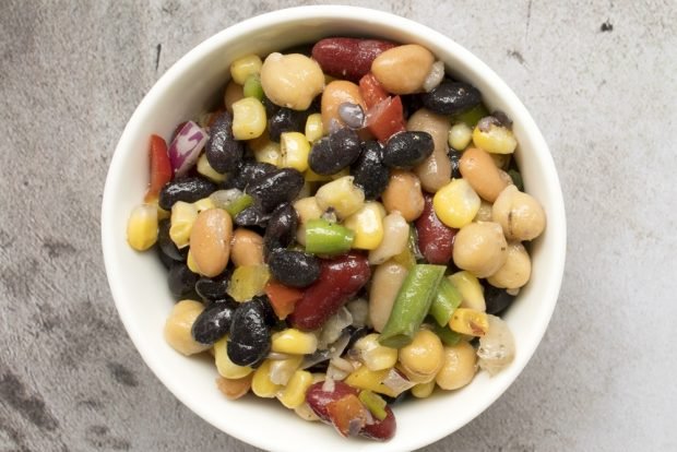 Bean salad is a simple and delicious recipe, how to cook step by step