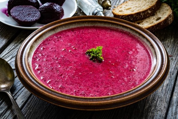 Borscht in a blender – a simple and delicious recipe, how to cook step by step