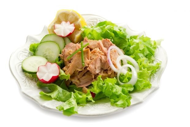 Tuna and radish salad – a simple and delicious recipe, how to cook step by step