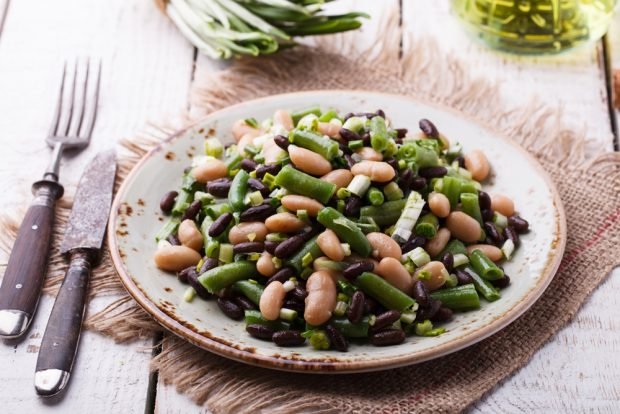 Salad of three types of beans – a simple and delicious recipe, how to cook step by step