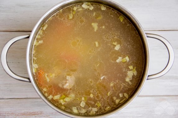 Beef rib soup : photo of recipe preparation, step 7