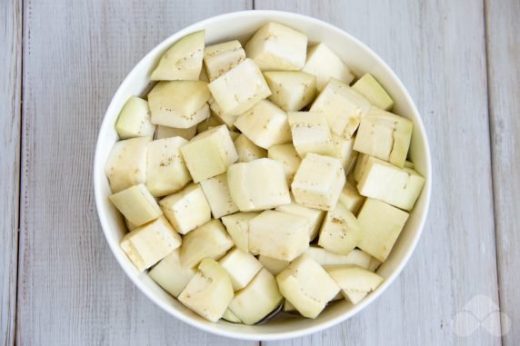 Vegetable stew without potatoes: photo of recipe preparation, step 1