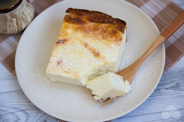 Lush cottage cheese casserole with semolina in the oven – a simple and delicious recipe with photos (step by step)
