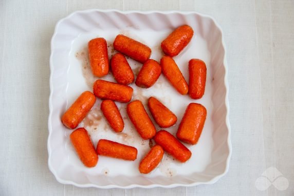 Caramelized carrots: photo of recipe preparation, step 2