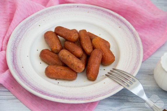 Caramelized carrots: photo of recipe preparation, step 3