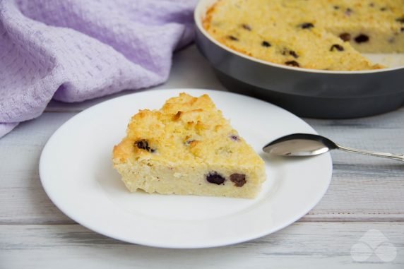 Millet casserole with raisins: photo of recipe preparation, step 5