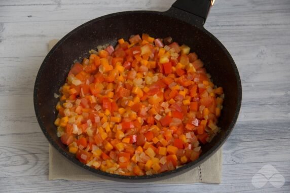 Bulgur with vegetables: photo of recipe preparation, step 3