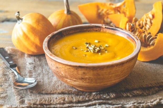 Pumpkin cream soup 