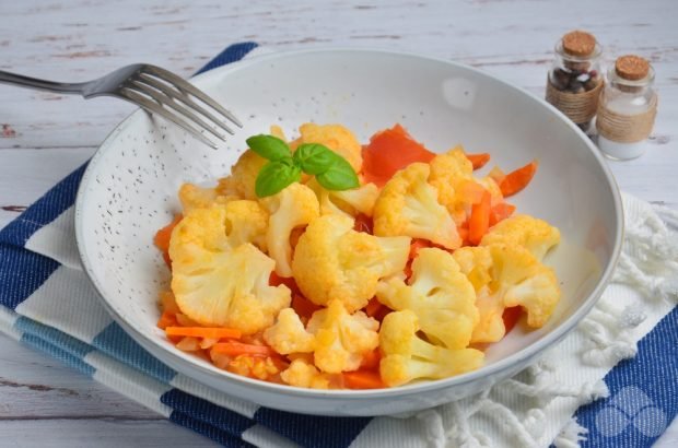 Lean stew with cauliflower