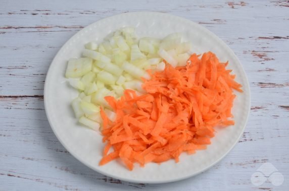 Buckwheat with pork in a slow cooker: photo of recipe preparation, step 2