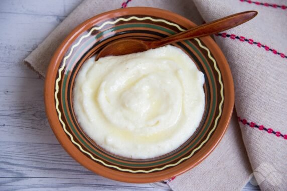 Semolina porridge with milk without lumps: photo of recipe preparation, step 5