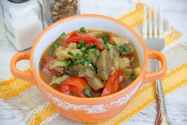 Eggplant and tomato stew