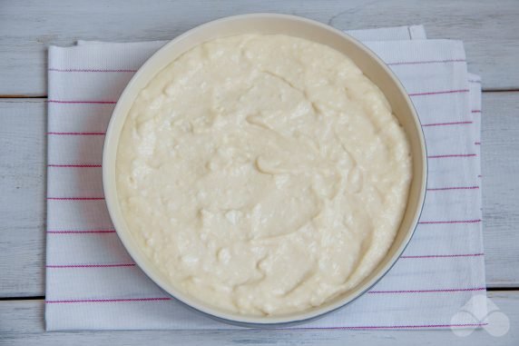 Cottage cheese casserole with apples: photo of recipe preparation, step 6