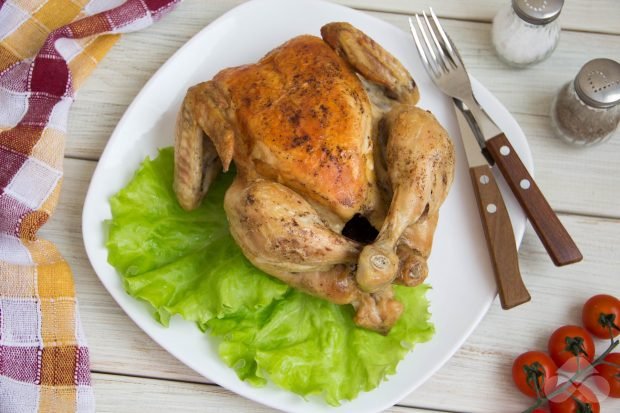 Fried chicken in a slow cooker 