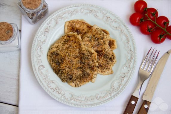 Chicken chops baked in soy sauce with spices: photo of recipe preparation, step 5