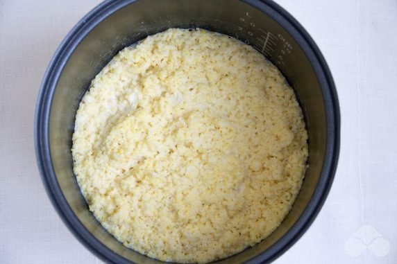 Millet porridge with milk: photo of recipe preparation, step 3