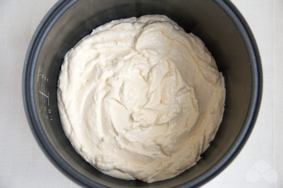 Cottage cheese casserole with ricotta: photo of recipe preparation, step 4