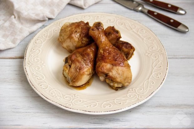 Chicken legs in soy sauce in a frying pan – a simple and delicious recipe with photos (step by step)