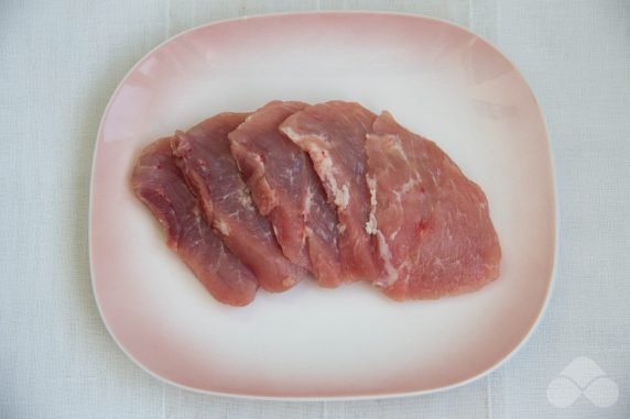 Juicy pork chops: photo of recipe preparation, step 1