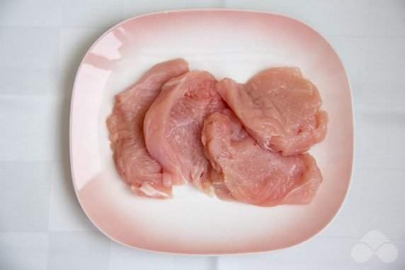 Juicy turkey chops: photo of recipe preparation, step 1