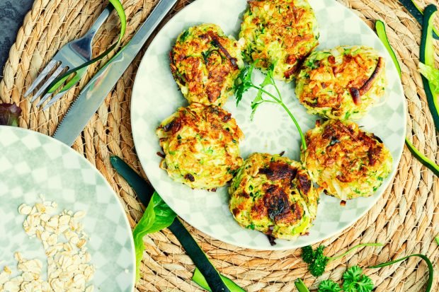 Squash pp fritters