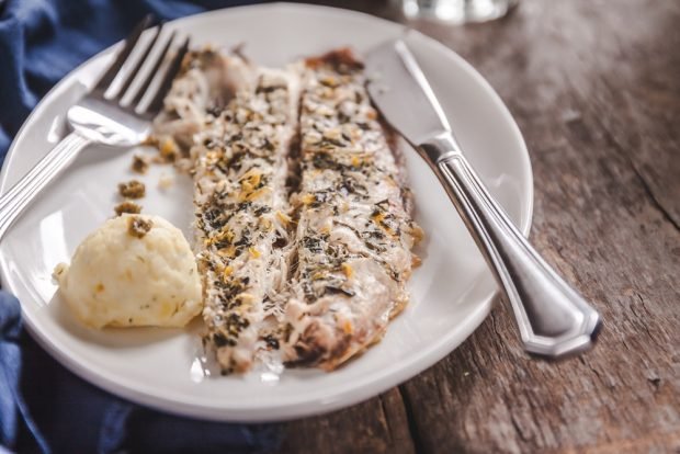 Mackerel fillet in the oven 