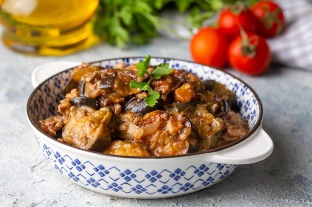 Turkish moussaka in a slow cooker