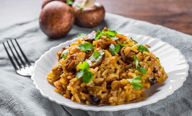 Mushroom risotto 