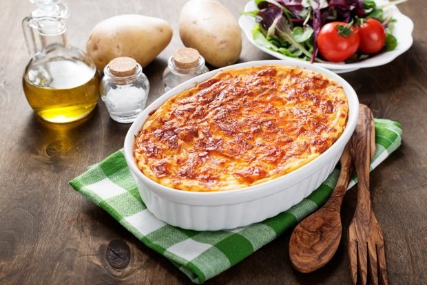 Potato casserole with minced meat and tomatoes – a simple and delicious recipe, how to cook step by step