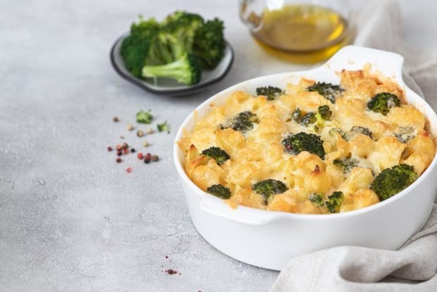 Cottage cheese casserole with pasta and broccoli – a simple and delicious recipe, how to cook step by step