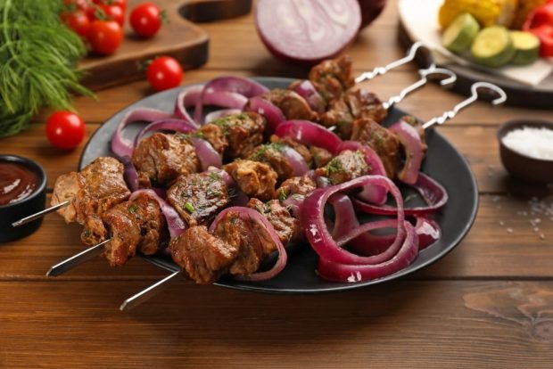 Lamb leg kebab 