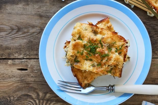 Cauliflower casserole with cheese in a slow cooker is a simple and delicious recipe, how to cook step by step