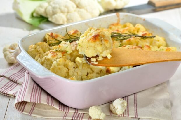 Cauliflower casserole – a simple and delicious recipe for how to cook step by step