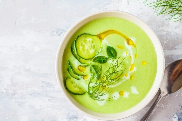 Cucumber soup