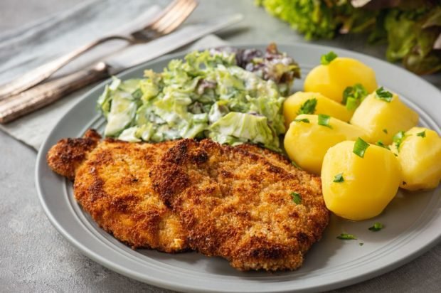 Pork chops in the oven