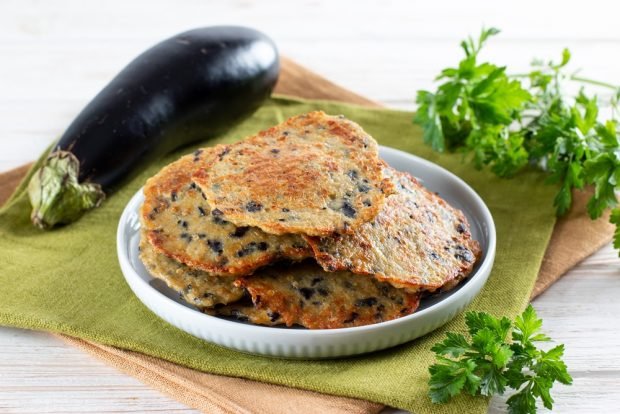 Draniki with eggplant – a simple and delicious recipe, how to cook step by step