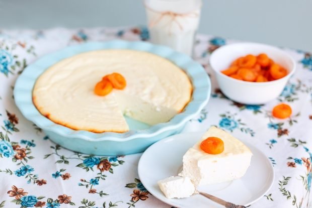 Cottage cheese casserole on proteins with starch