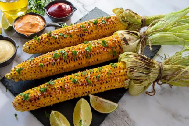 Corn on the grill