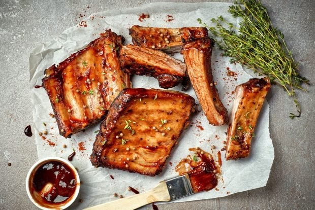 BARBECUE pork ribs