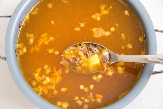 Cabbage soup : photo of recipe preparation, step 5