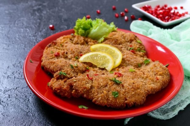 Tender beef chops in the oven