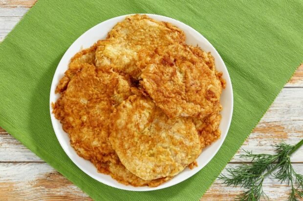 Pork chops in cheese batter