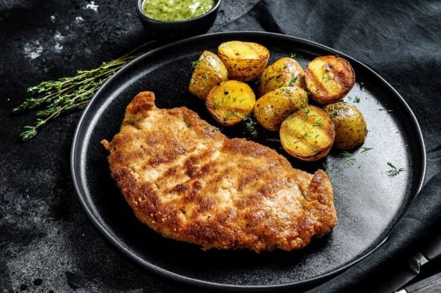 Turkey chops in the oven