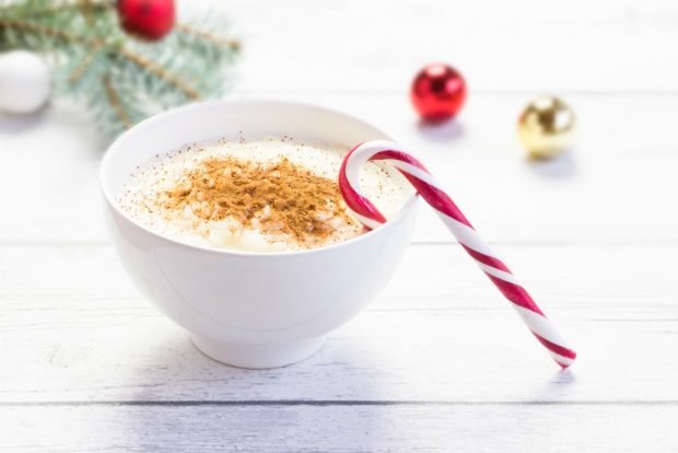 Rice porridge with yogurt 