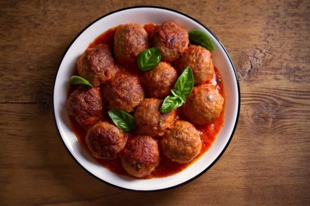 Meatballs without rice