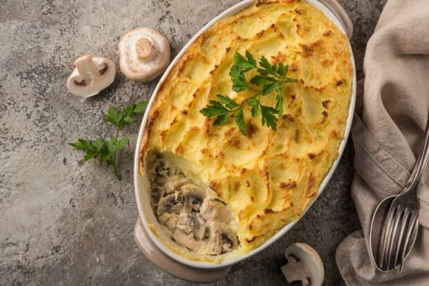 Shepherd's pie with chicken